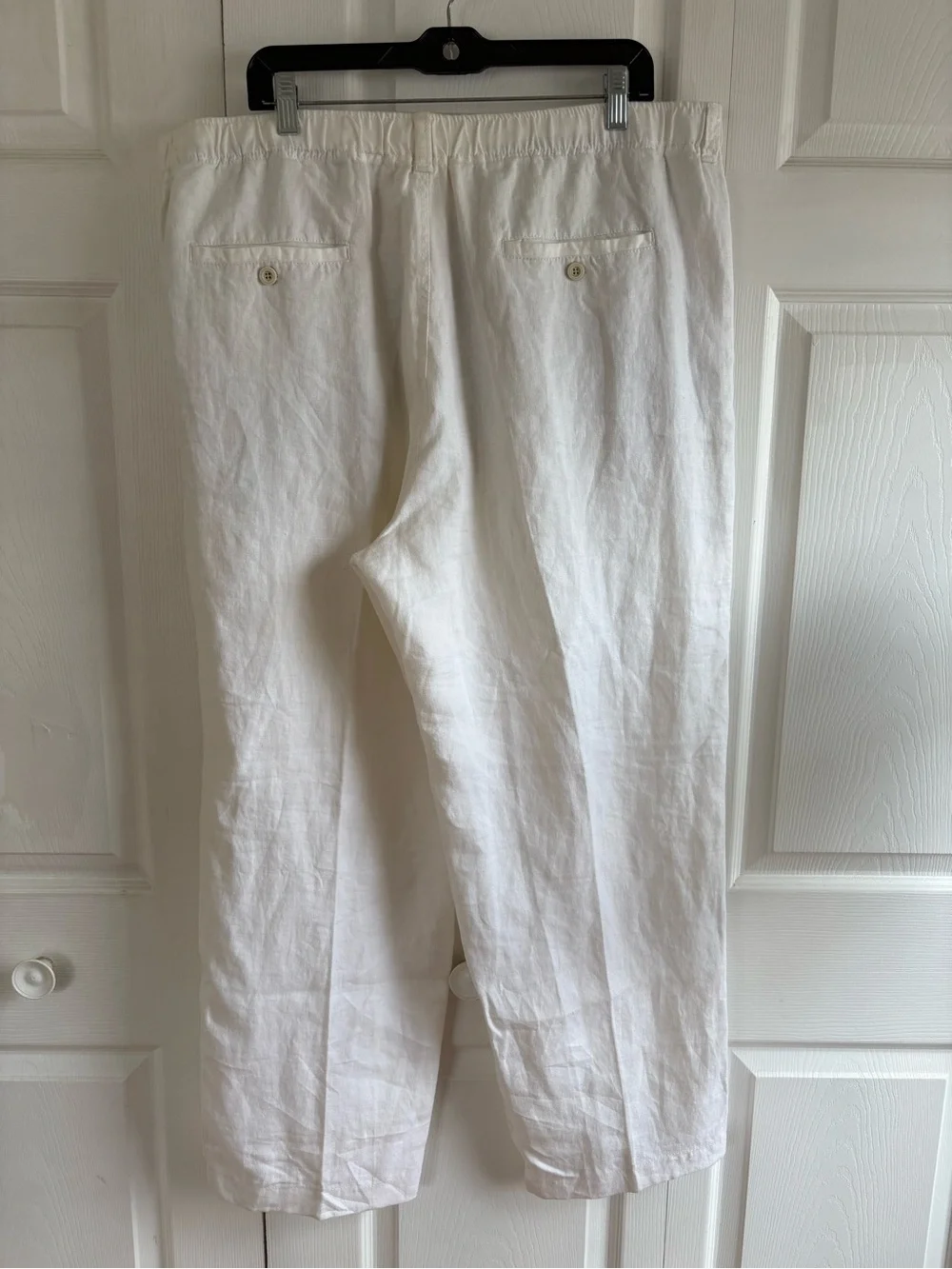 Tommy Bahama Beach Coast Linen Drawstring Resort XXL Pants Relaxed White Cruise